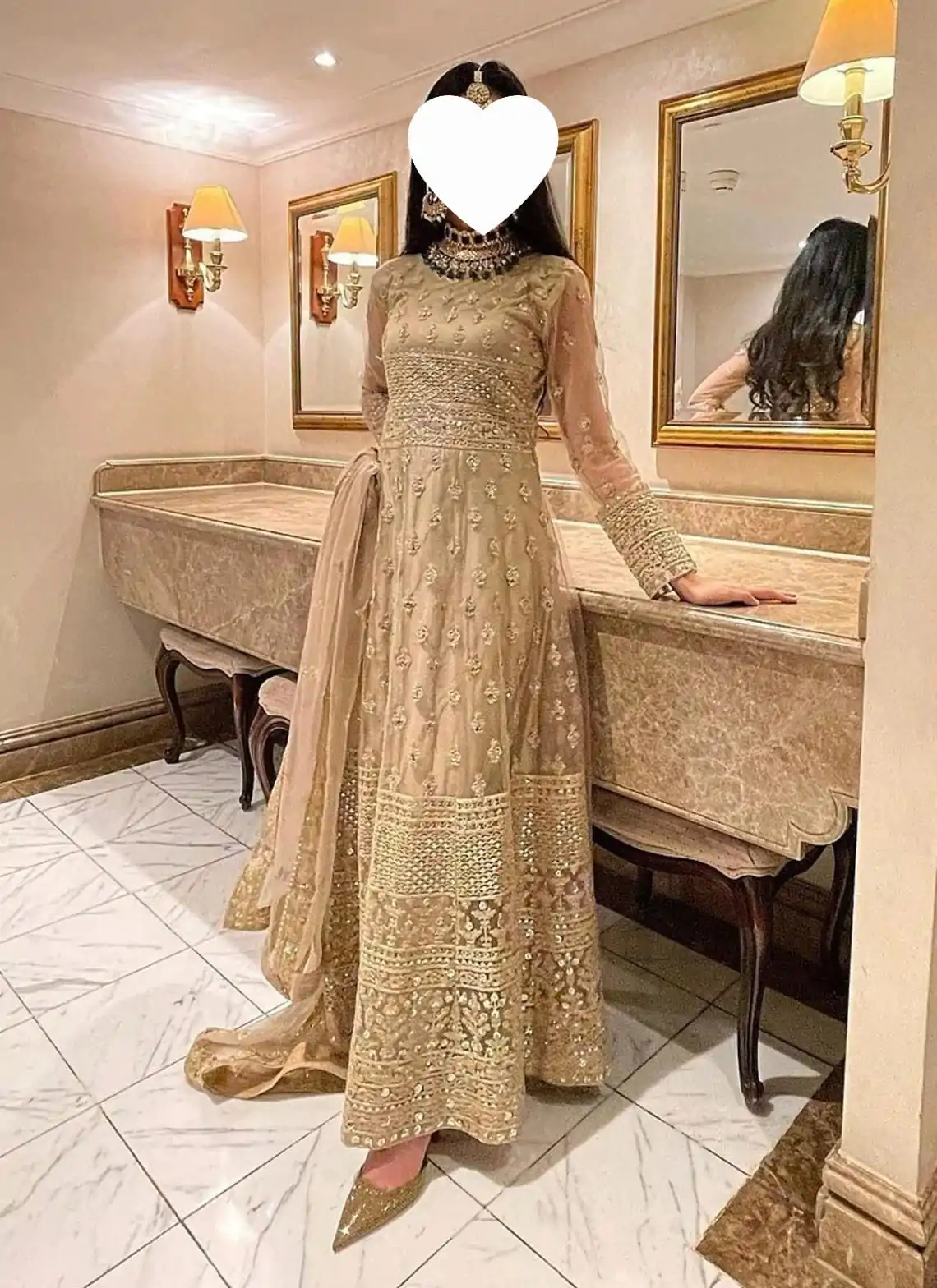 Chiku Net Sequence Work Salwar Suit - Image 3