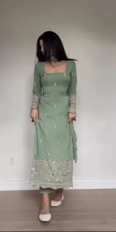 RTC 5947 Pista Color Rayon Embroidery Work Salwar Suit . Wedding, Party, Festive, Events Available at ₹1849 only. Delivery 4-6 Working Days. Shop now. | Jump Suits, Tops & Bottoms, Track Suits, Trendy Wear, Salwar suit, Designer Suits, Casual Suits, Creative suits, Palazzo Suits, Party Wear Suits, Patiala Suits, Straight Suits